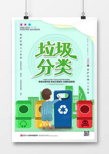 精品垃圾分類廣告設計模板大全 高效制作，從熊貓辦公開始